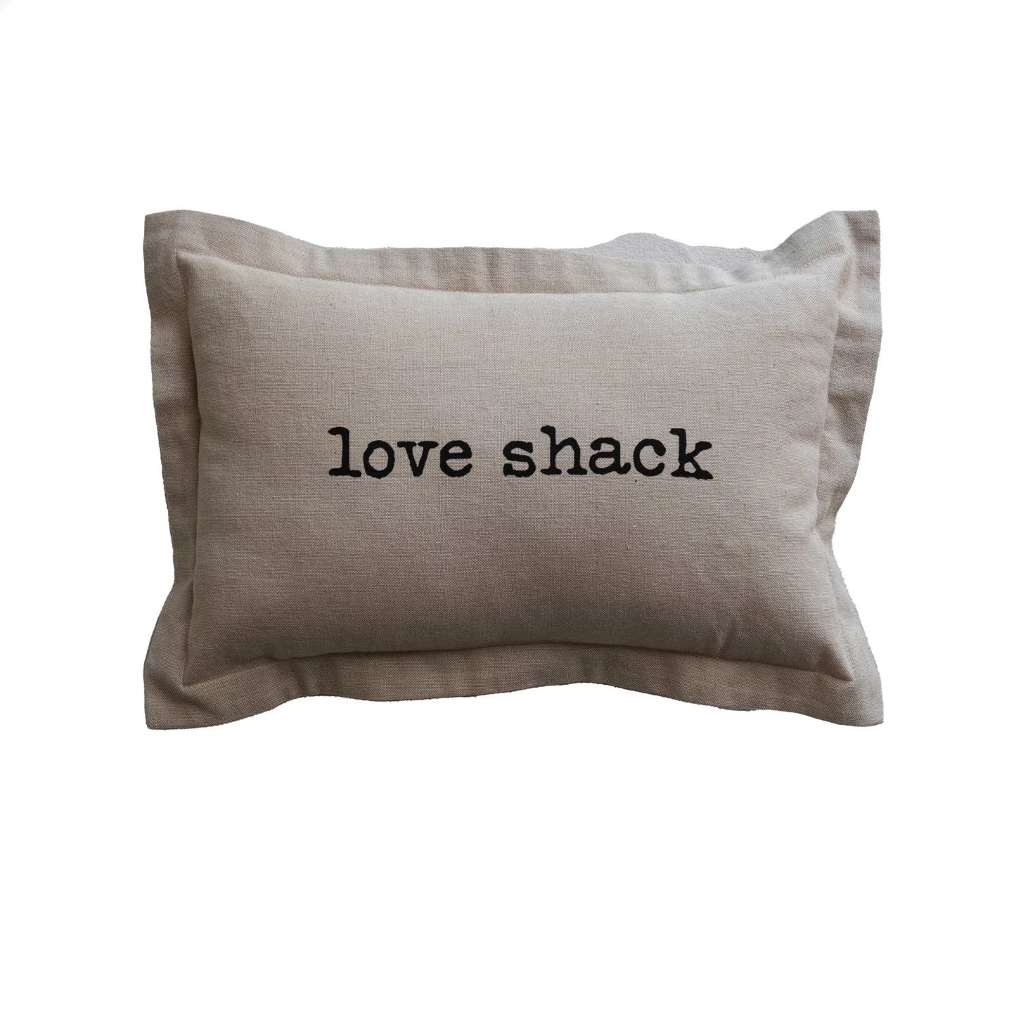 Love Shack Lumbar Pillow