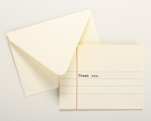 Hand Sewn Stationery