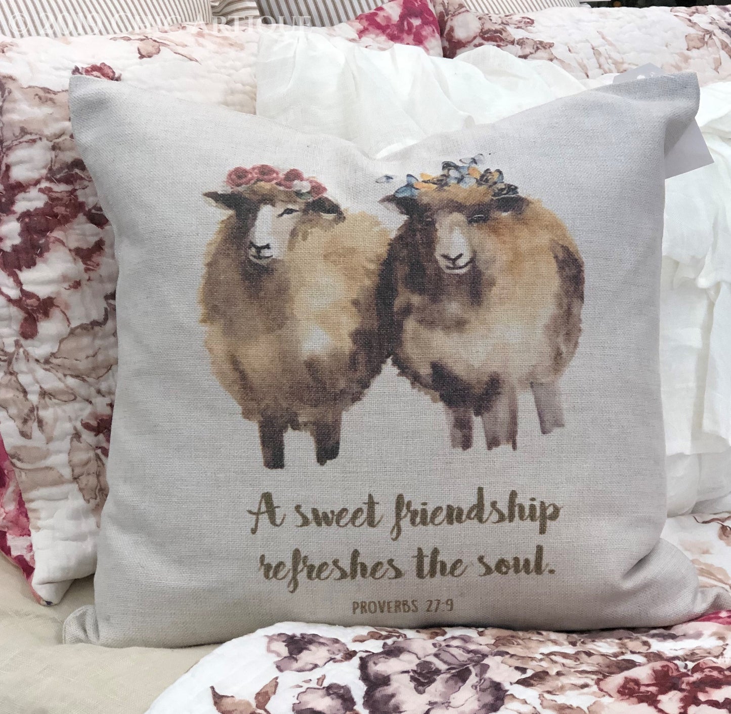 Sweet Friendship Pillow