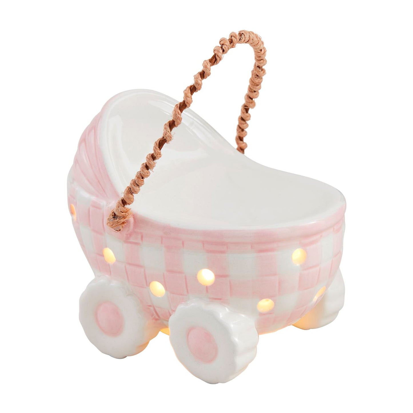Pink Carriage Light-Up Sitter