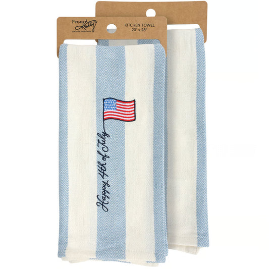 Happy July 4th Kitchen Towel