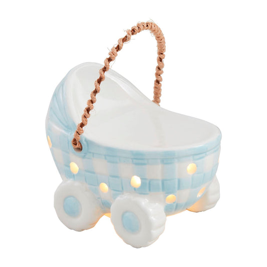Blue Carriage Light-Up Sitter