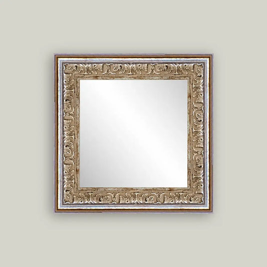 Silver Gold Framed Mirror