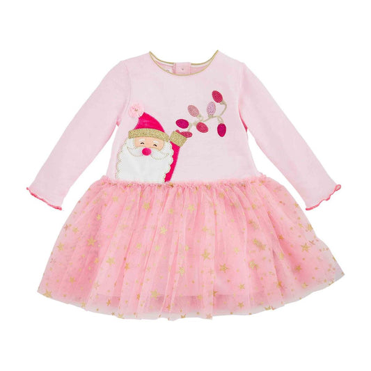Pink Santa Mesh Dress