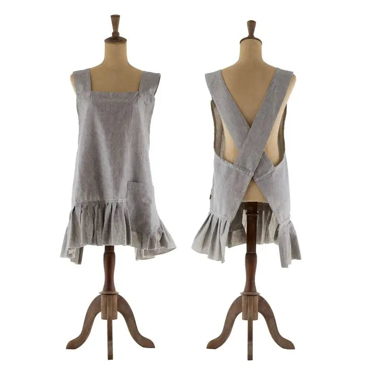 Raven Chambray Apron