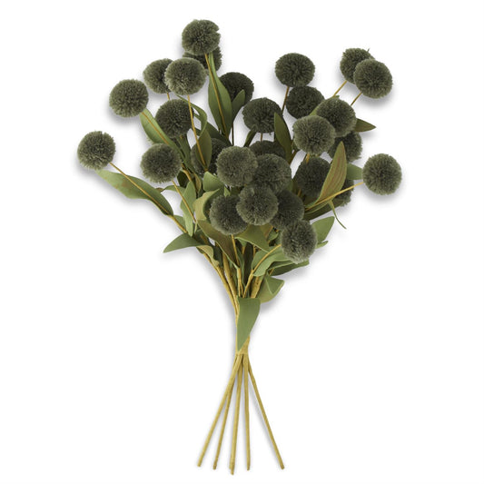 Green Pompom Pick
