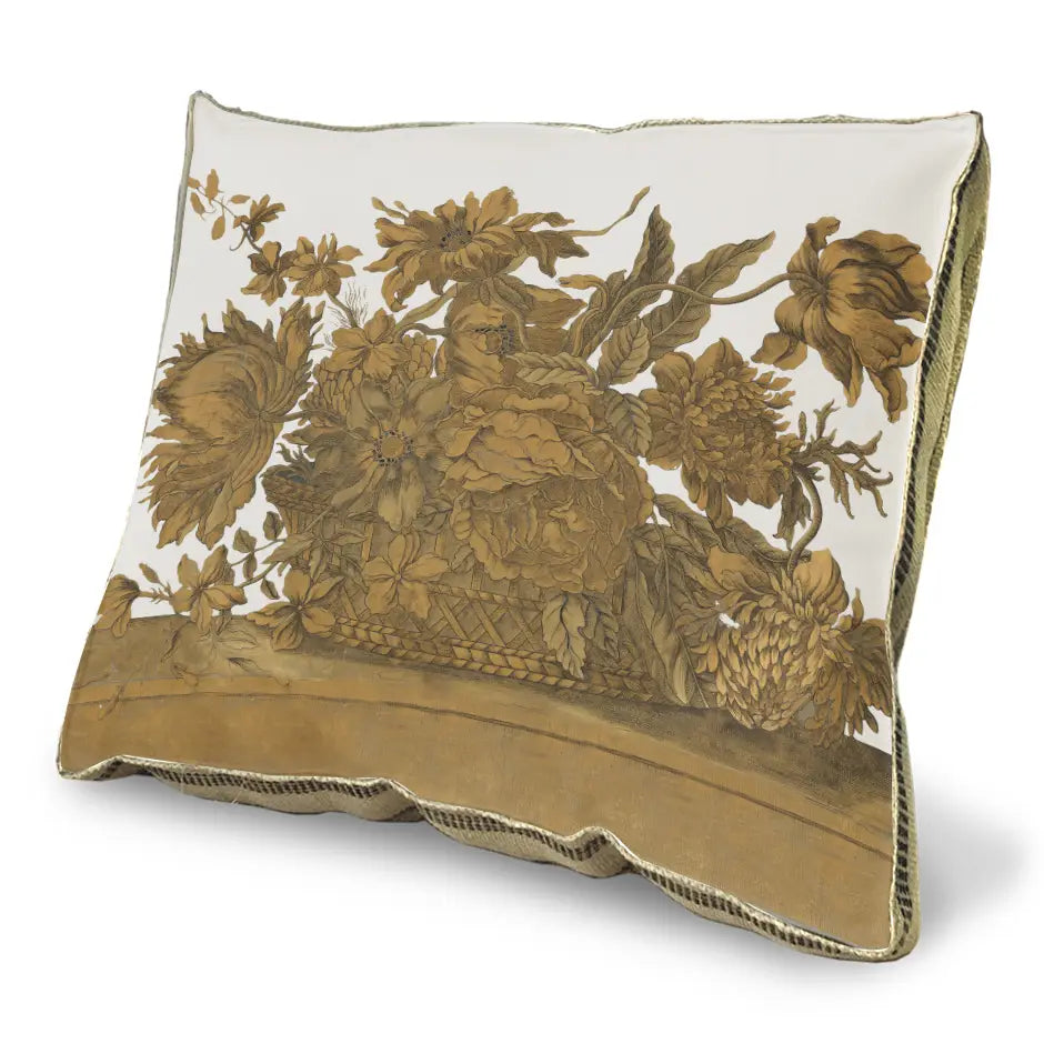 Basket of Flowers Pillow