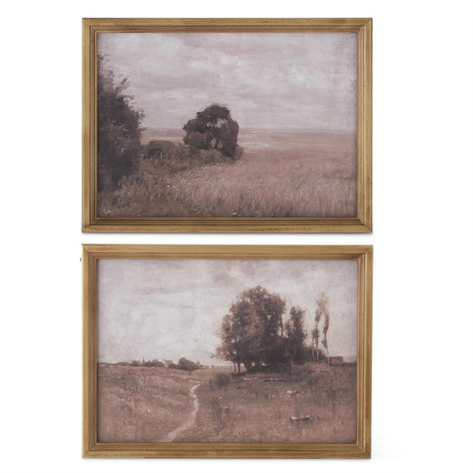 Light Fir Wood Framed Naturescape Print