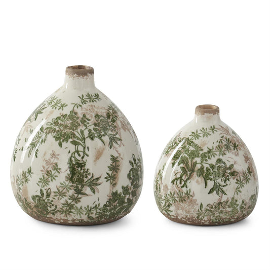 Crackled Ceramic Chinoiserie