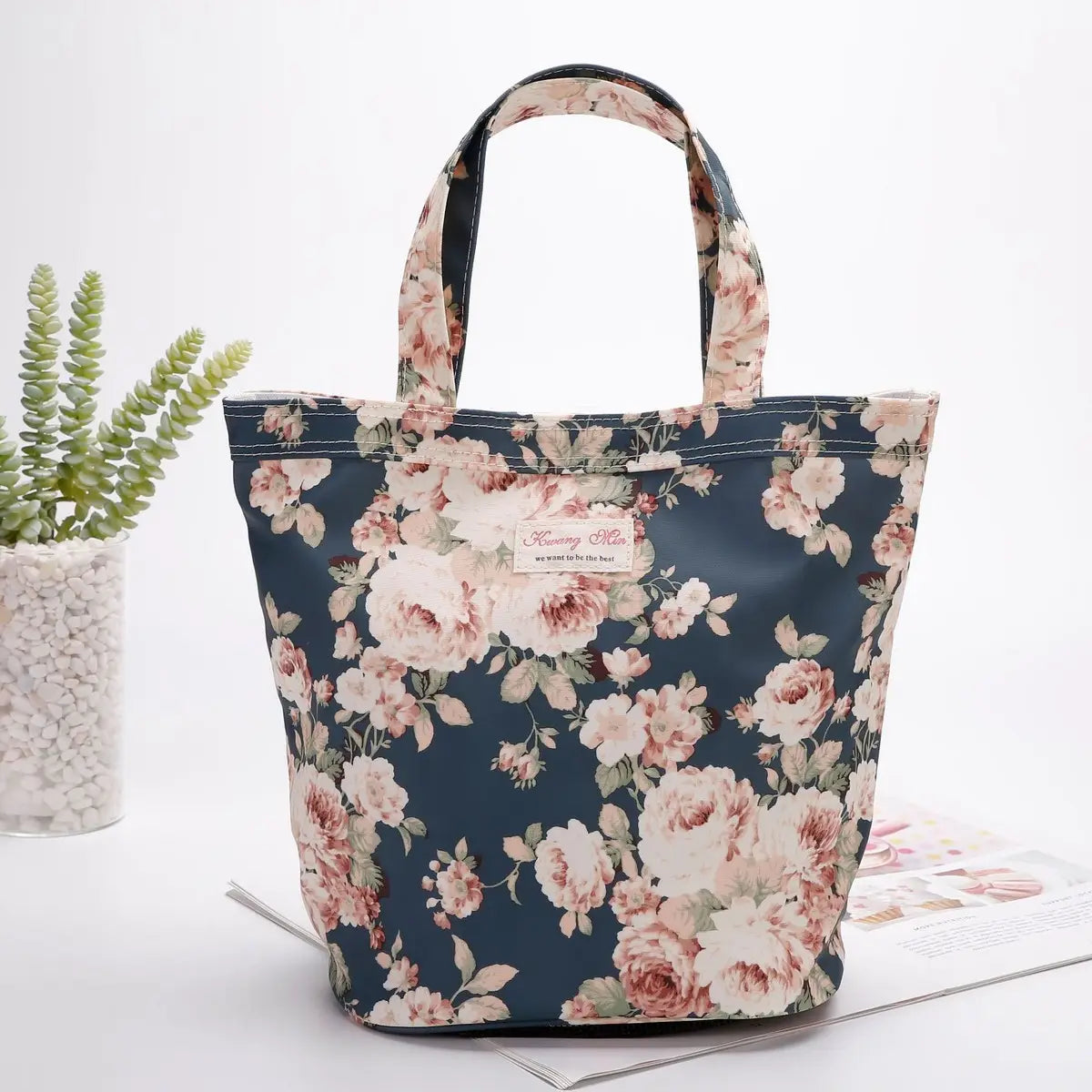 Floral Washable Makeup Bag
