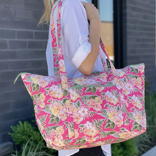 Cristin Quilted Tote