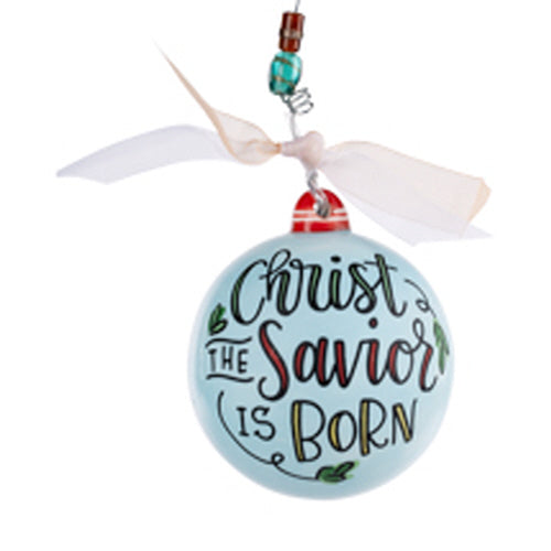 Christ The Savior Is Born Ornament