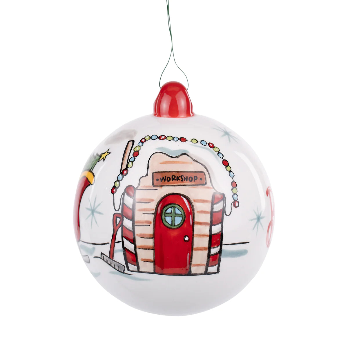 Santa's Workshop Ornament