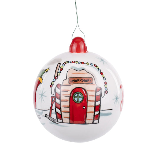 Santa's Workshop Ornament