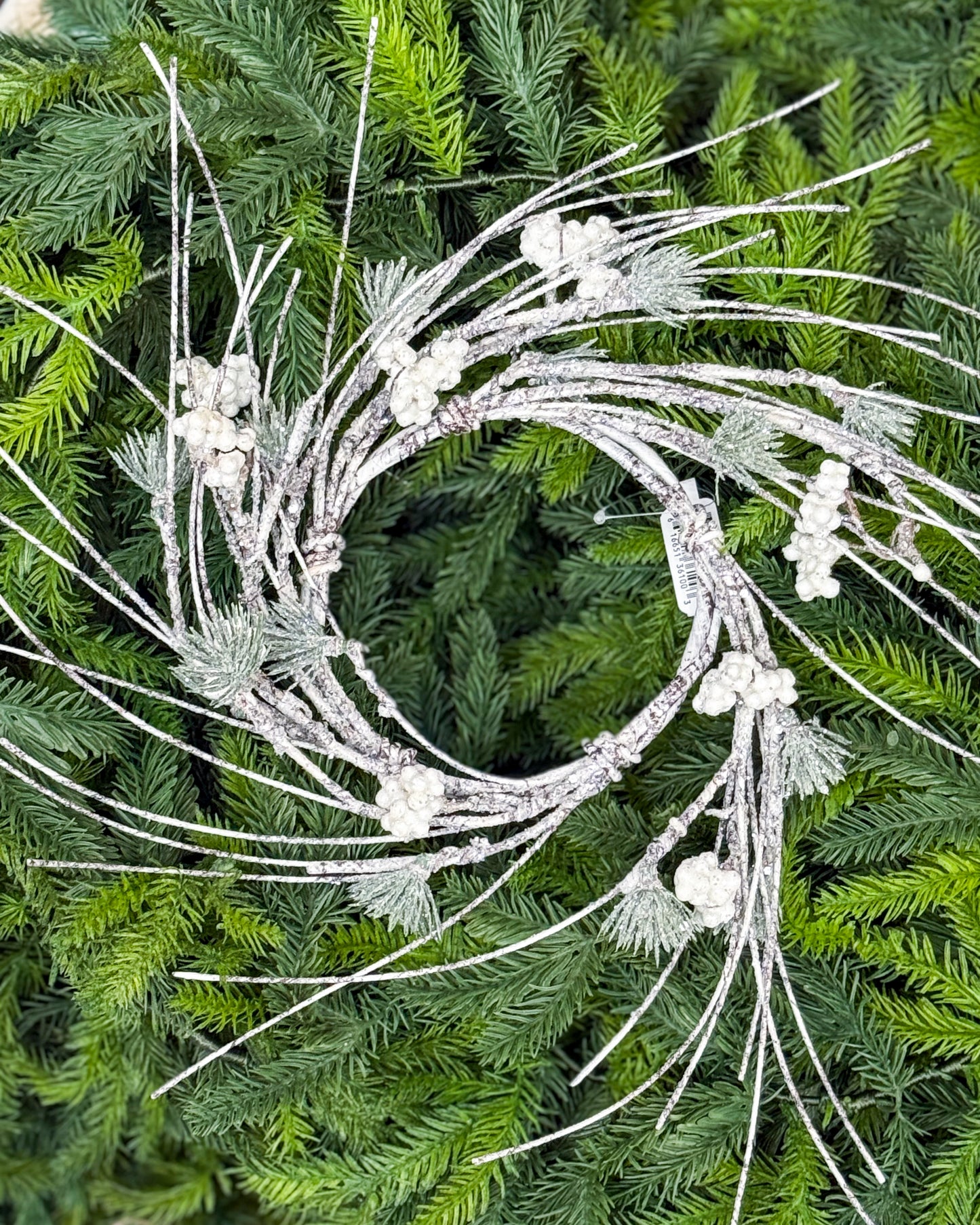 White Birch Candle Ring