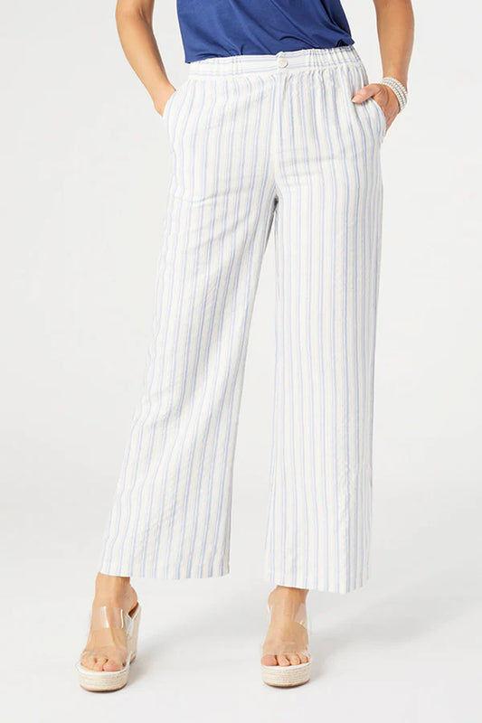 Fallon Wide Leg Striped Pant