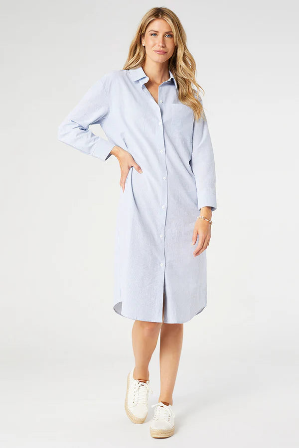 Brenna Button Up Maxi Dress