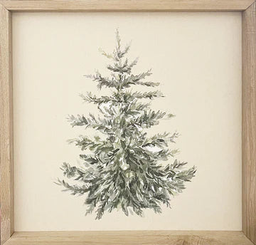 Framed Christmas Tree