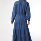 Judith Long Sleeve Tiered Maxi Dress