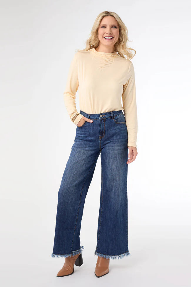 Bambu Soft Wide Leg with Fringe