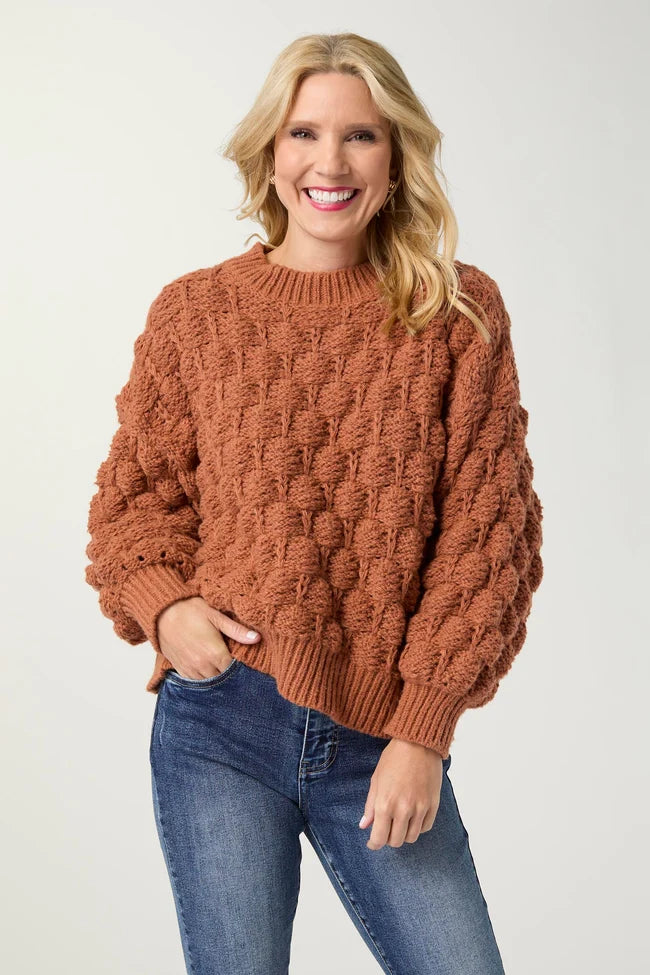 Cornelia Chunky Cable Knit Sweater