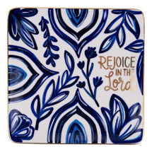 Rejoice in the Lord Trinket Tray
