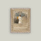 Christ Framed Antique Art