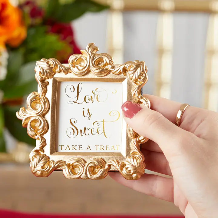 Royale Gold Baroque Place Card/Photo Holder