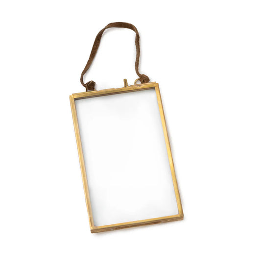 Brass Frame 3”x5" Vertical