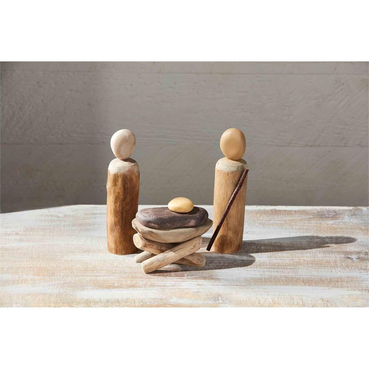 Driftwood Nativity