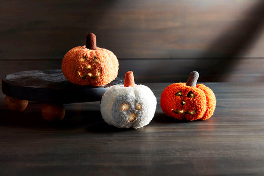 Shearling Jack-O-Lantern