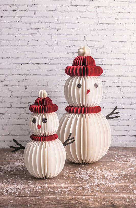 Paper Snowman Sitters