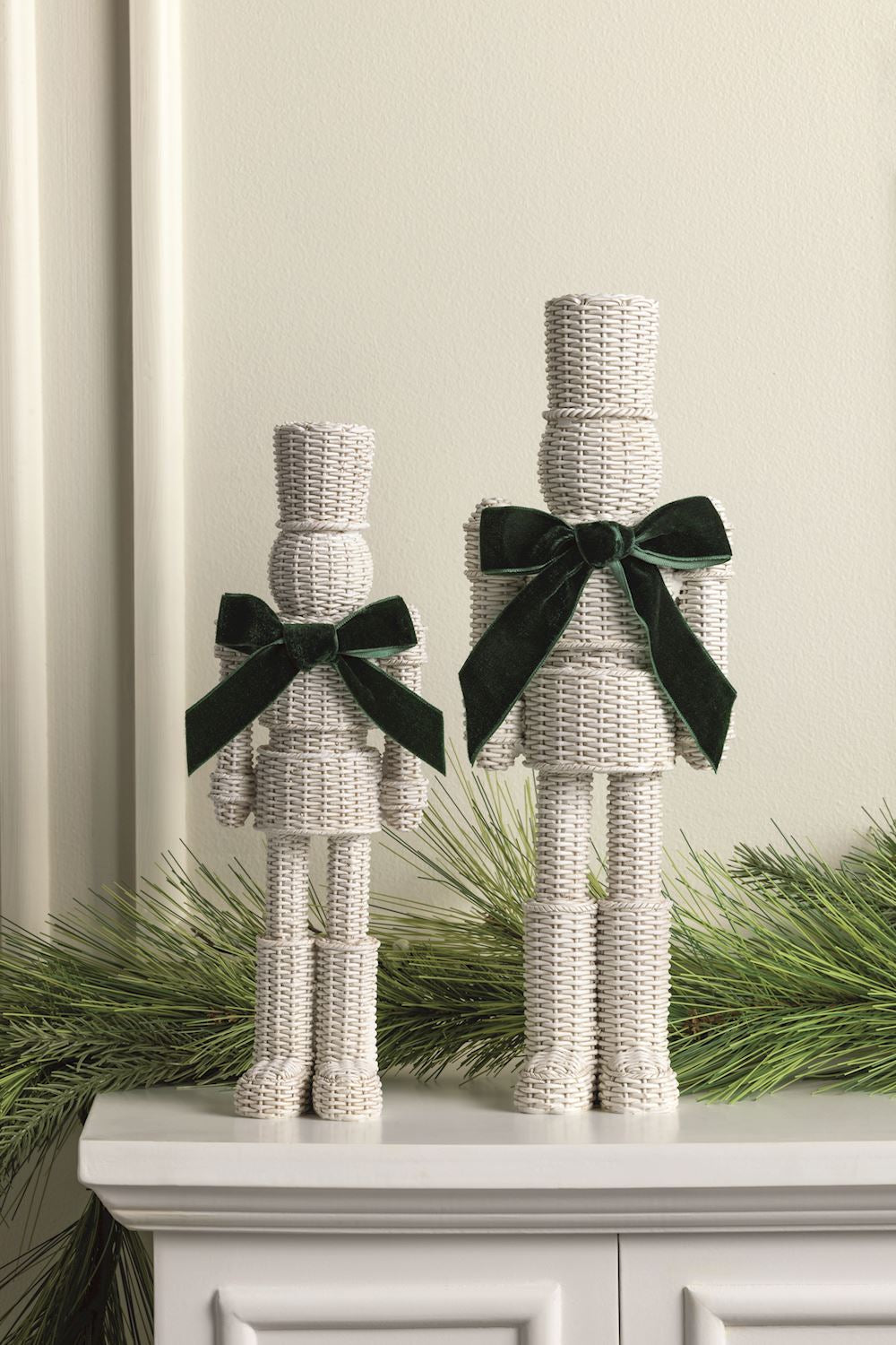 Resin Wicker Nutcracker
