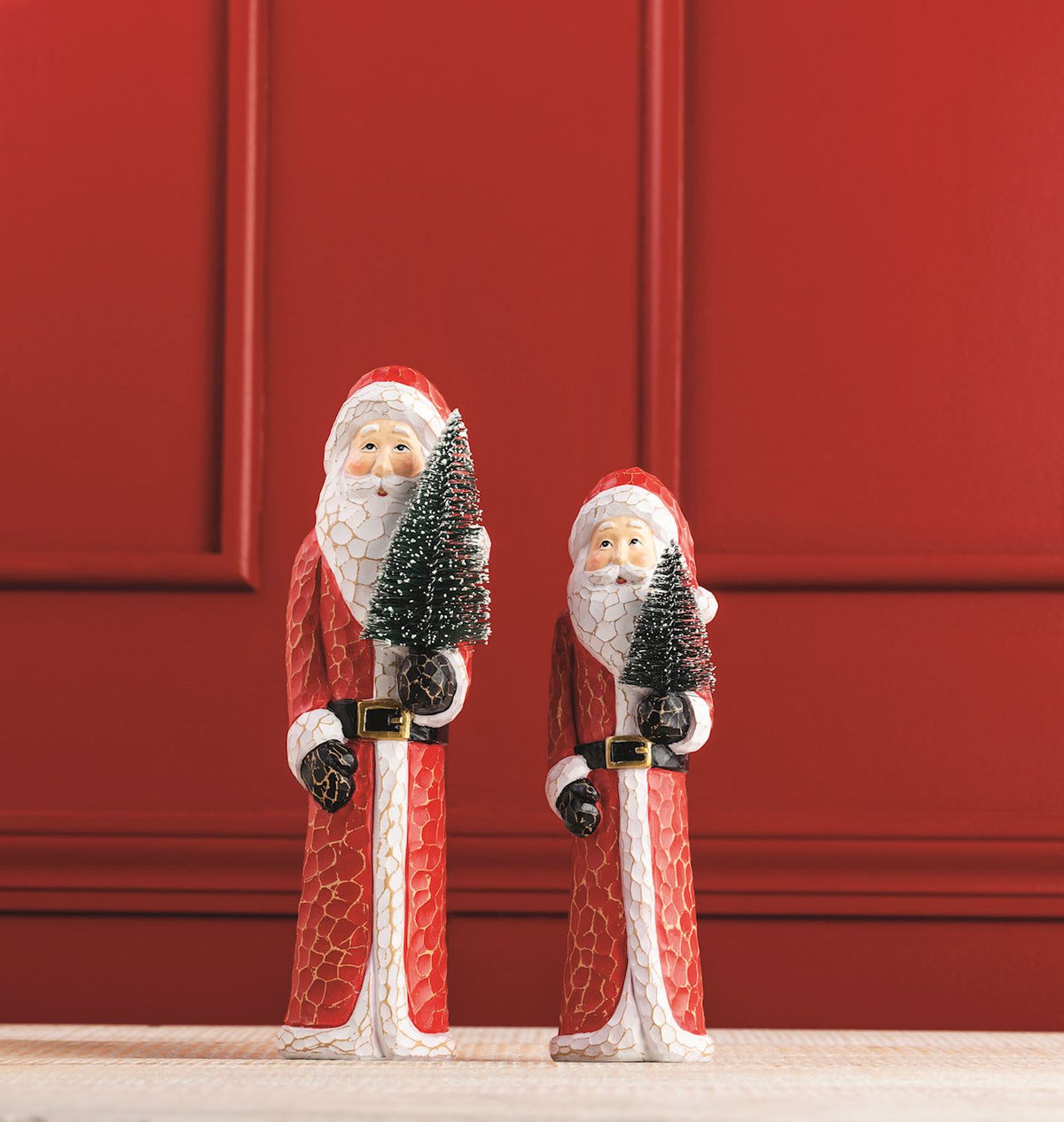 Carved Santa