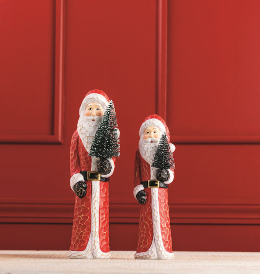 Carved Santa