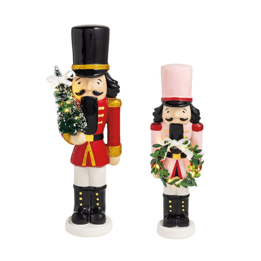 LED Nutcracker Sitters