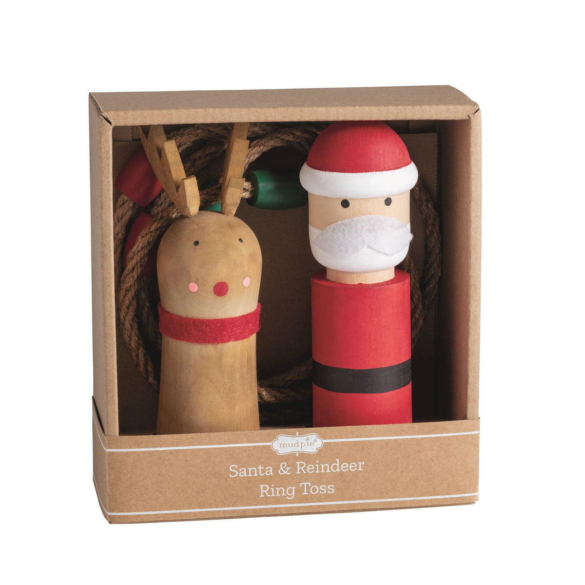 Santa & Reindeer Ring Toss Game Set