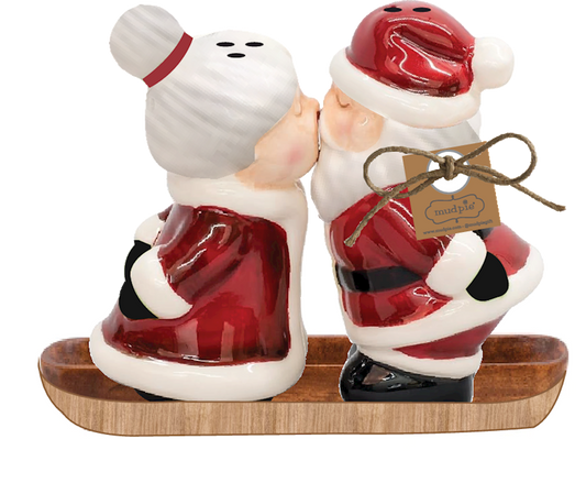 Mr. & Mrs. Claus Salt And Pepper Set