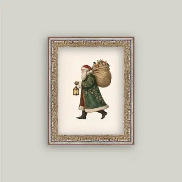 Santa with Lantern