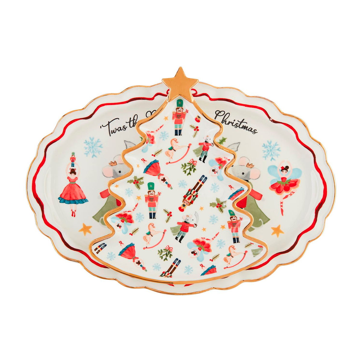 Nutcracker Platters