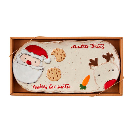 Santa Reindeer Treats Platter