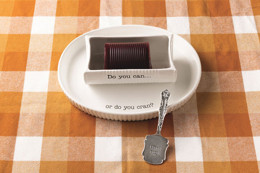 Can Or Cran Serving Dish