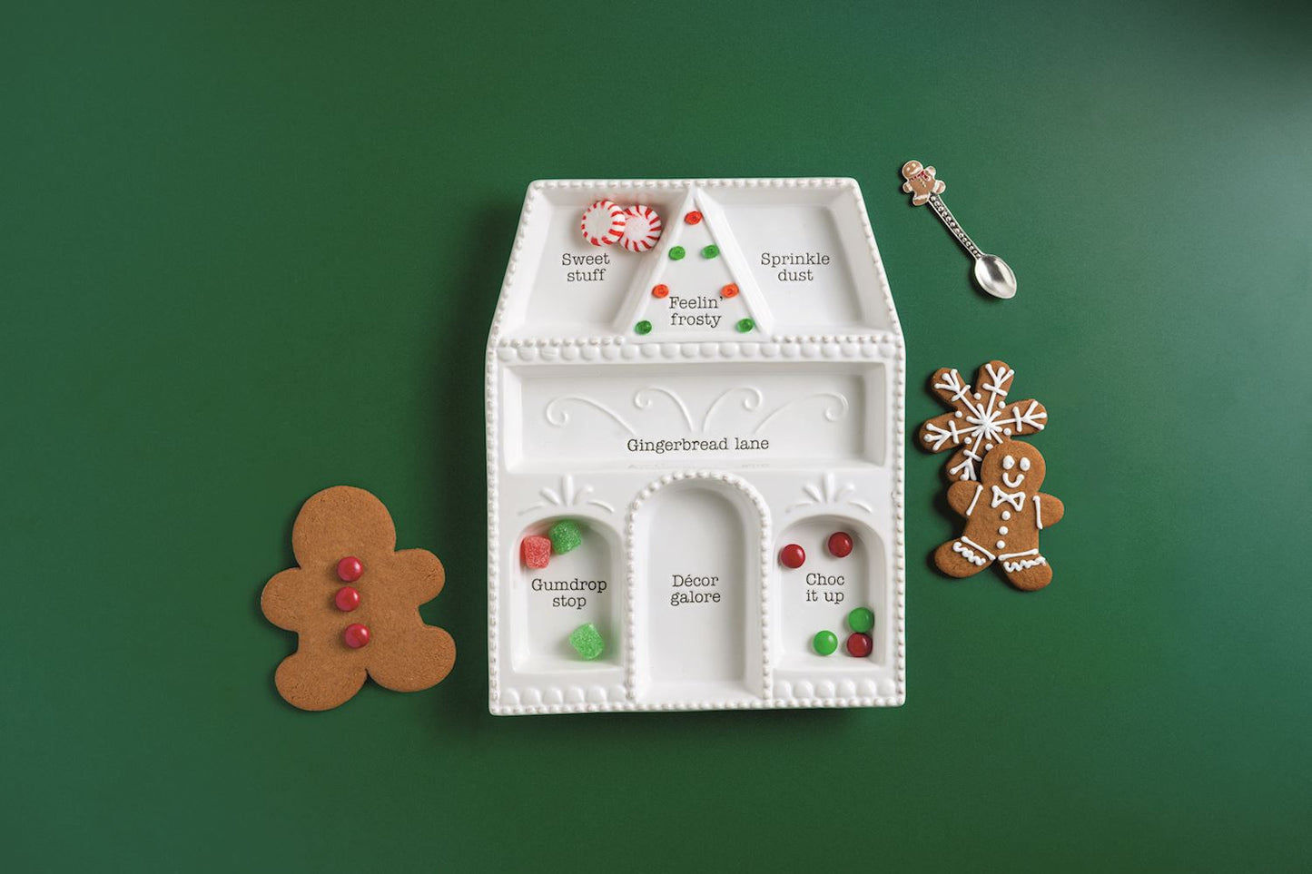 Gingerbread House Light Up Tray