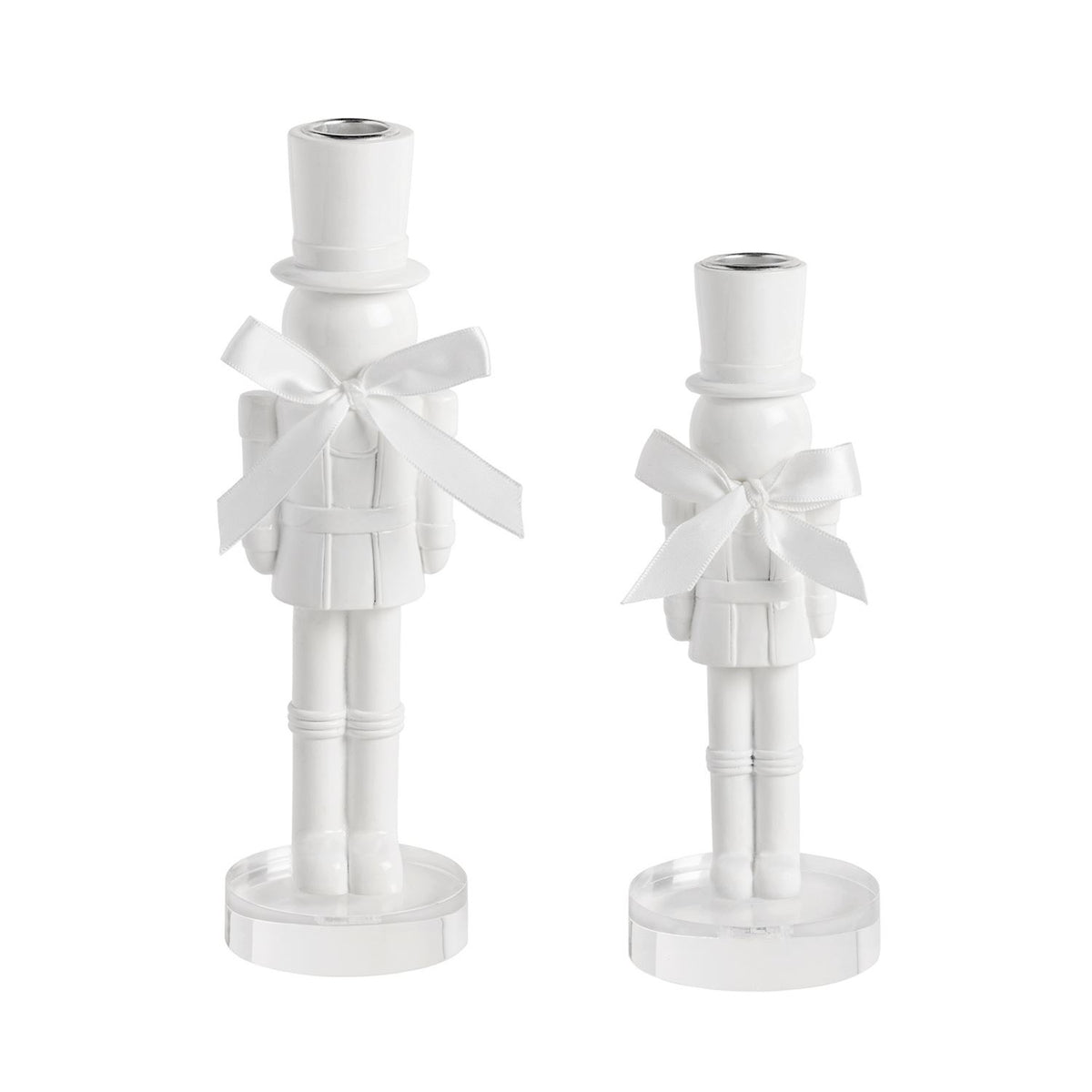 Lacquered Nutcracker Candlesticks