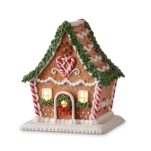 Lighted Gingerbread House 6.5''
