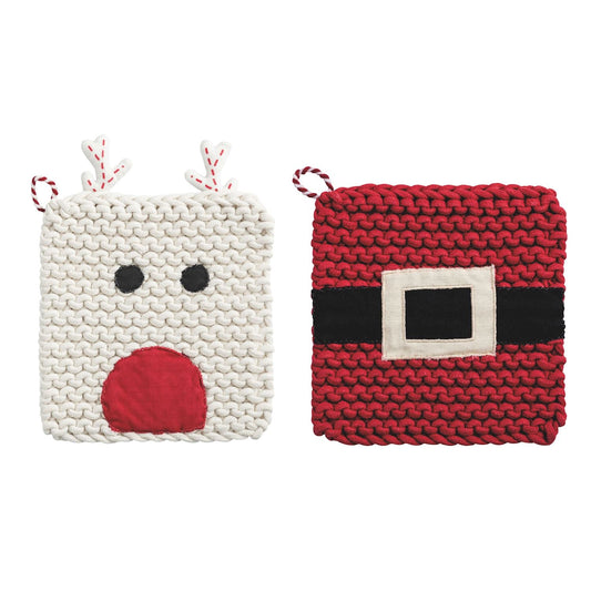 Christmas Crotchet Pot Holder
