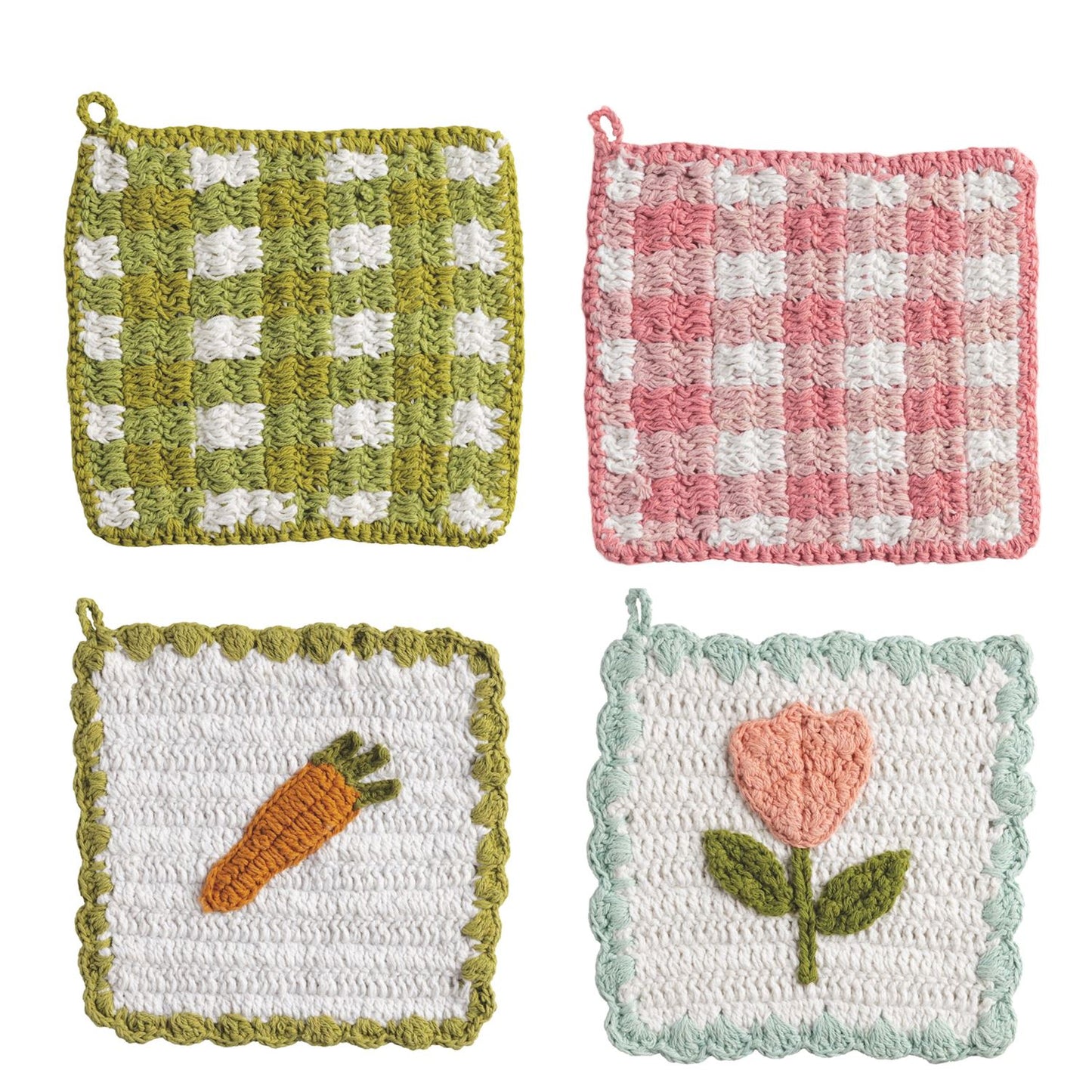 Easter Crochet Pot Holder