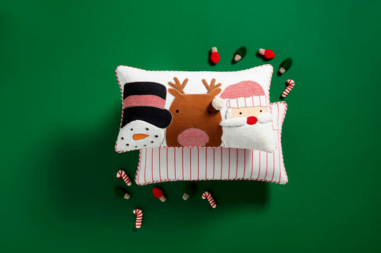 Santa and Friends Pillow