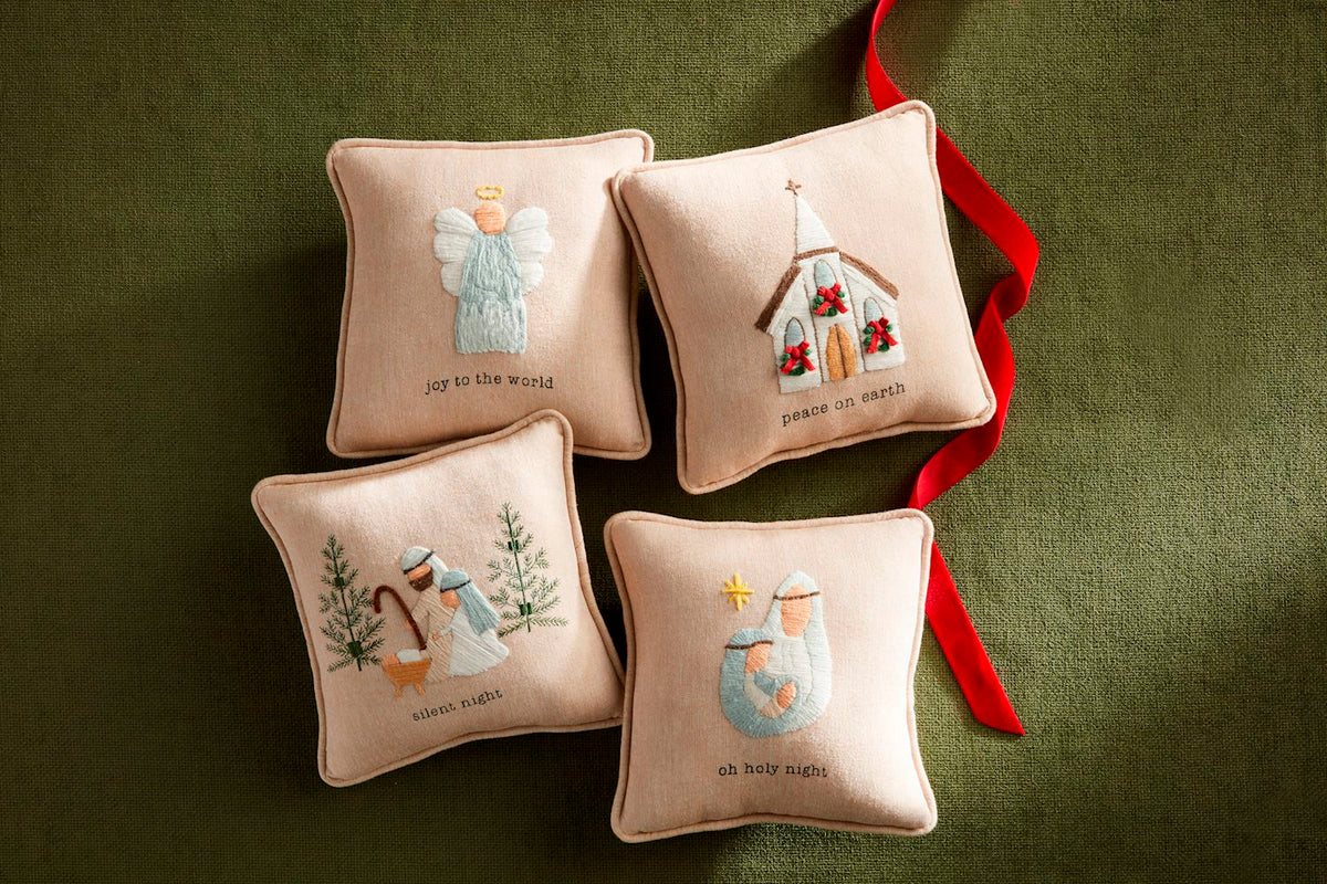 Mini Nativity Pillows