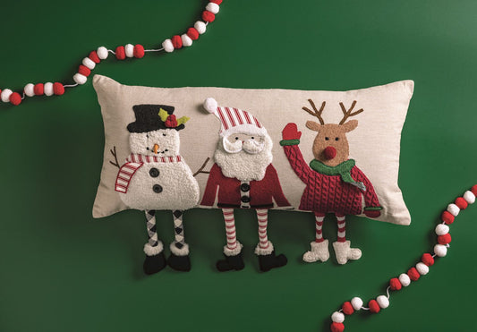 Christmas Dangle Leg Pillow